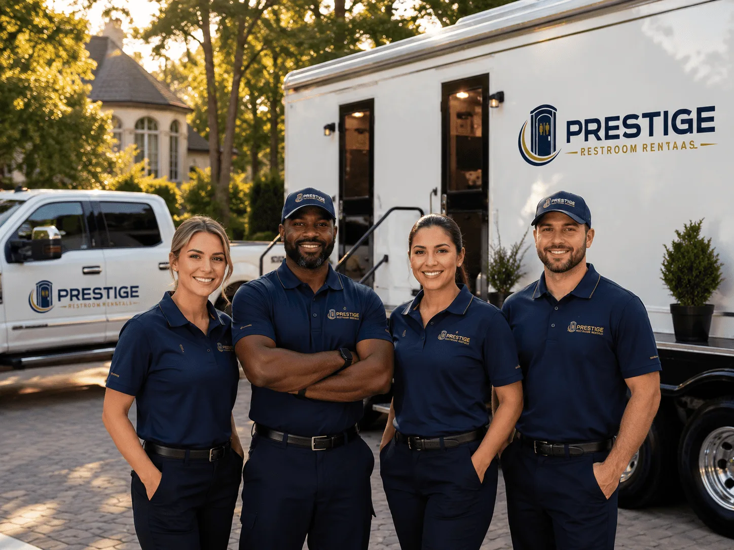 Trusted Luxury Portable Restrooms company in Alda, NE